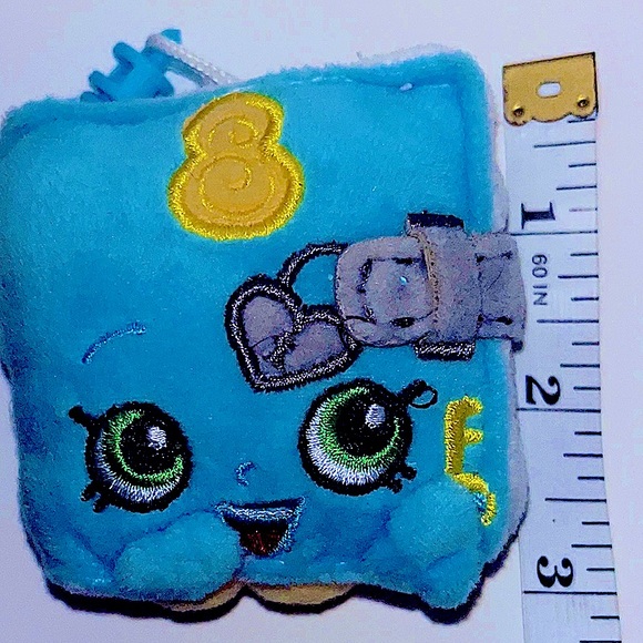 Shopkins Toys Shopkins 45 Keychain Plush Poppy Corn Toasty Pop Blue Journal Plush Poshmark
